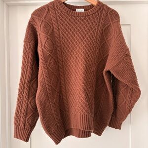 Sunday Best Brown Peggy Sweater